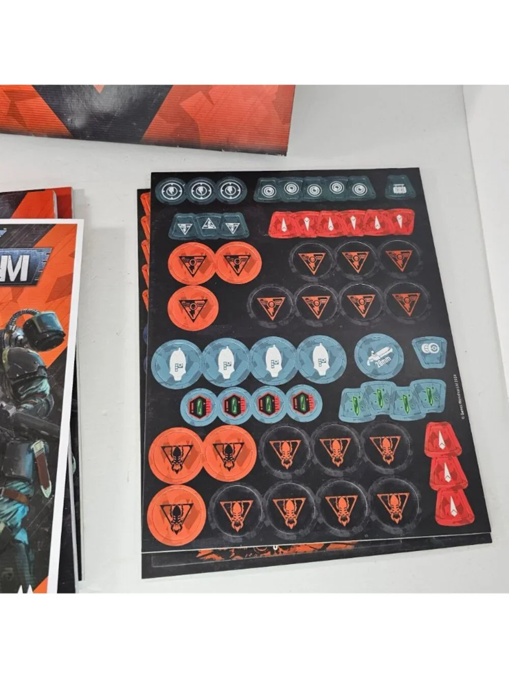 Warhammer 40k Kill Team Hivestorm: Core Book, Dossier Card Pack, Tokens